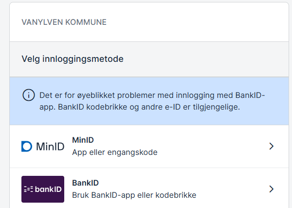 Lenkje til artikkel: Trøbbel med BankID i heile landet 