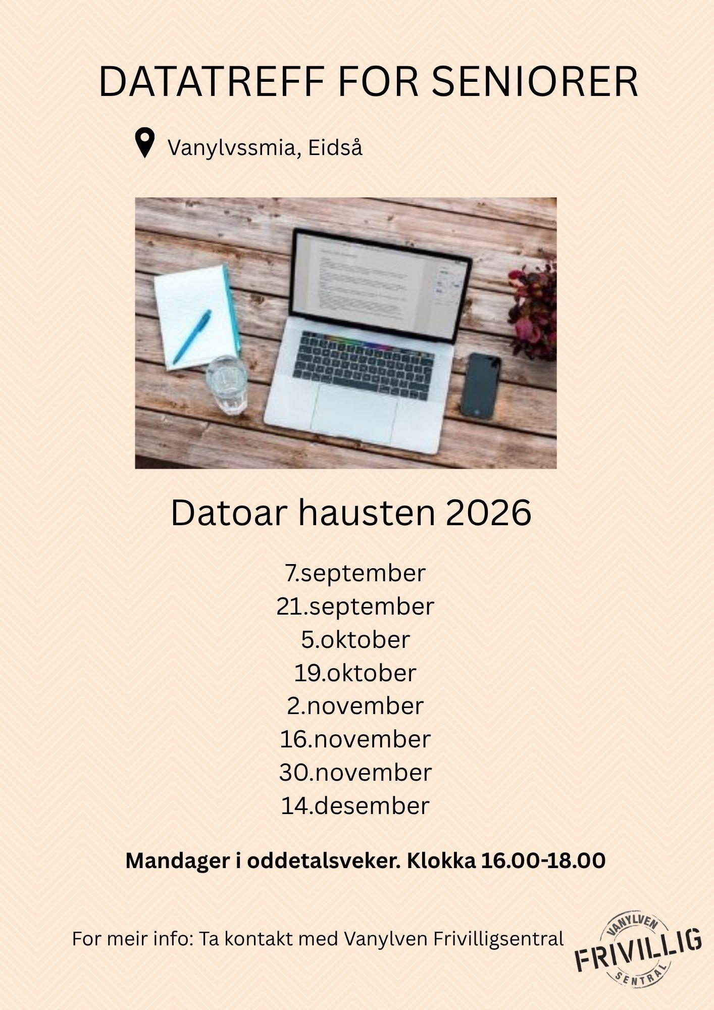 Lenkje til artikkel: Datatreff for seniorar