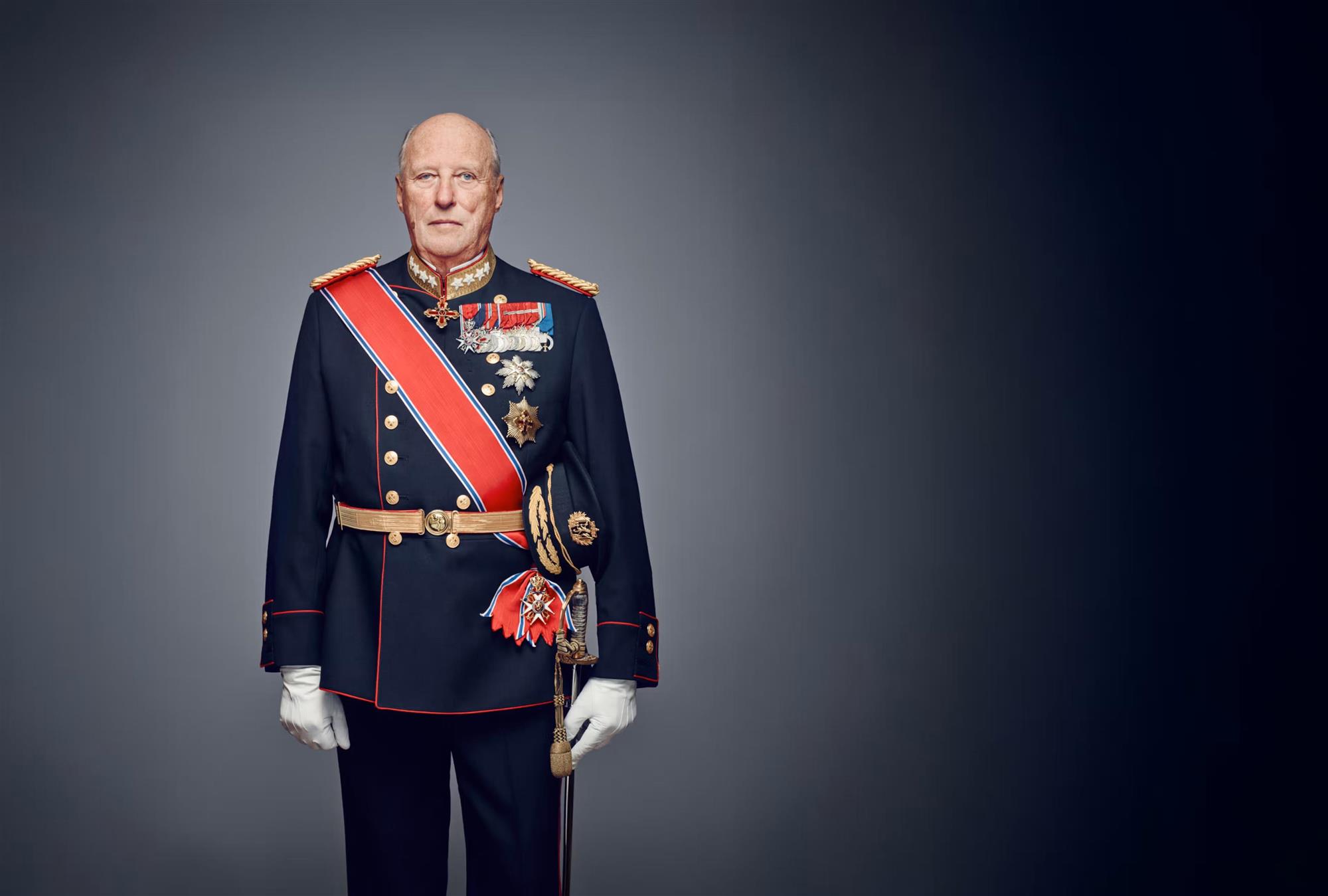 Lenkje til artikkel: H. M.  Kong Harald er død